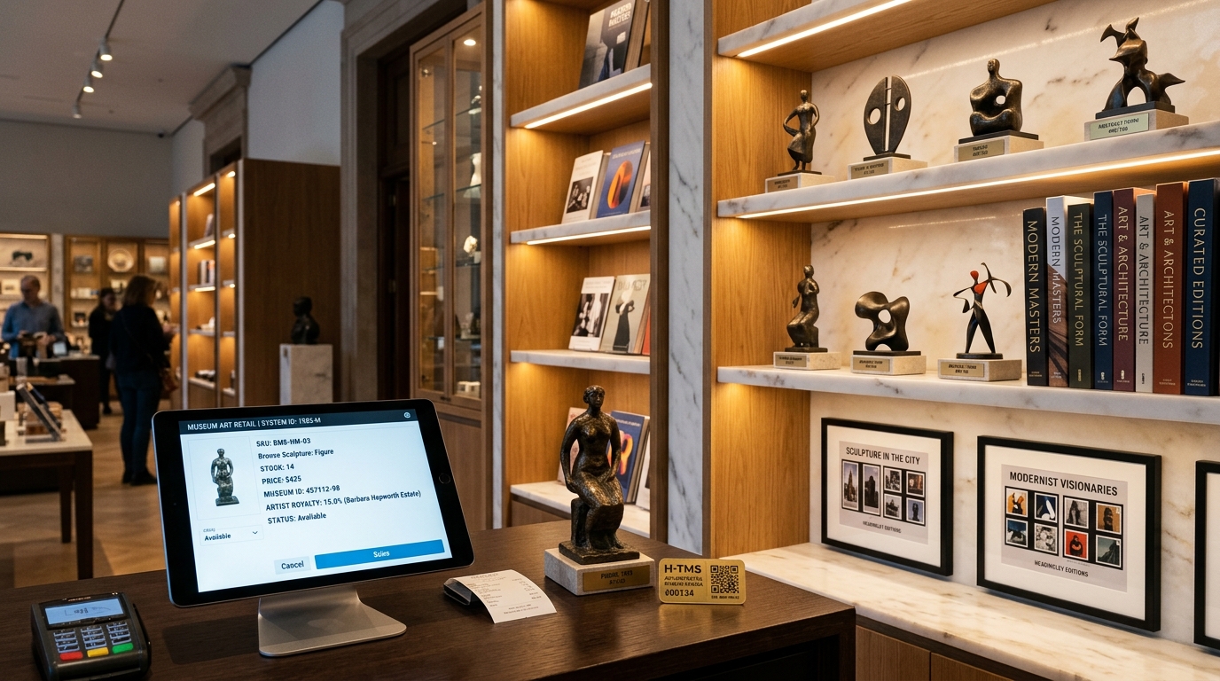 Museum Gift Shop: Merchandising & POS Royalties
